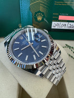 Load image into Gallery viewer, Rolex Datejust 41mm 126334 2026 Blue Index Dial Jubilee