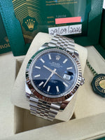 Load image into Gallery viewer, Rolex Datejust 41mm 126334 2026 Blue Index Dial Jubilee