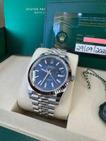 Load image into Gallery viewer, Rolex Datejust 41mm 126334 2026 Blue Index Dial Jubilee