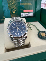 Load image into Gallery viewer, Rolex Datejust 41mm 126334 2026 Blue Index Dial Jubilee