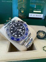 Load image into Gallery viewer, Rolex GMT-Master II "Batman" 2025 126710BLNR Oyster