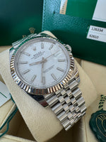 Load image into Gallery viewer, Rolex Datejust 41mm 126334 2020 White Index Dial Jubilee