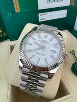 Load image into Gallery viewer, Rolex Datejust 41mm 126334 2020 White Index Dial Jubilee