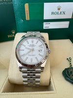 Load image into Gallery viewer, Rolex Datejust 41mm 126334 2020 White Index Dial Jubilee