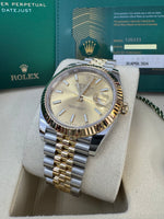 Load image into Gallery viewer, Rolex Datejust 41 Champagne Index Dial 126333 2024 Jubilee