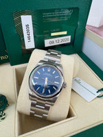Load image into Gallery viewer, Rolex Oyster Perpetual 34mm 2020 Blue Dial 124200