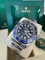 Load image into Gallery viewer, Rolex GMT-Master II "Batman" 2025 126710BLNR Oyster