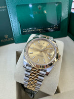 Load image into Gallery viewer, Rolex Datejust 41 Champagne Index Dial 126333 2025 Jubilee