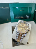 Load image into Gallery viewer, Rolex Datejust 41 Champagne Index Dial 126333 2025 Jubilee