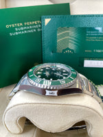 Load image into Gallery viewer, Rolex Submariner Date 116610LV Unworn Hulk Full Stickers