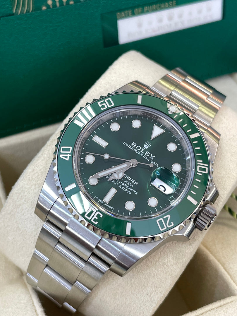 Rolex Submariner Date 116610LV Unworn Hulk Full Stickers