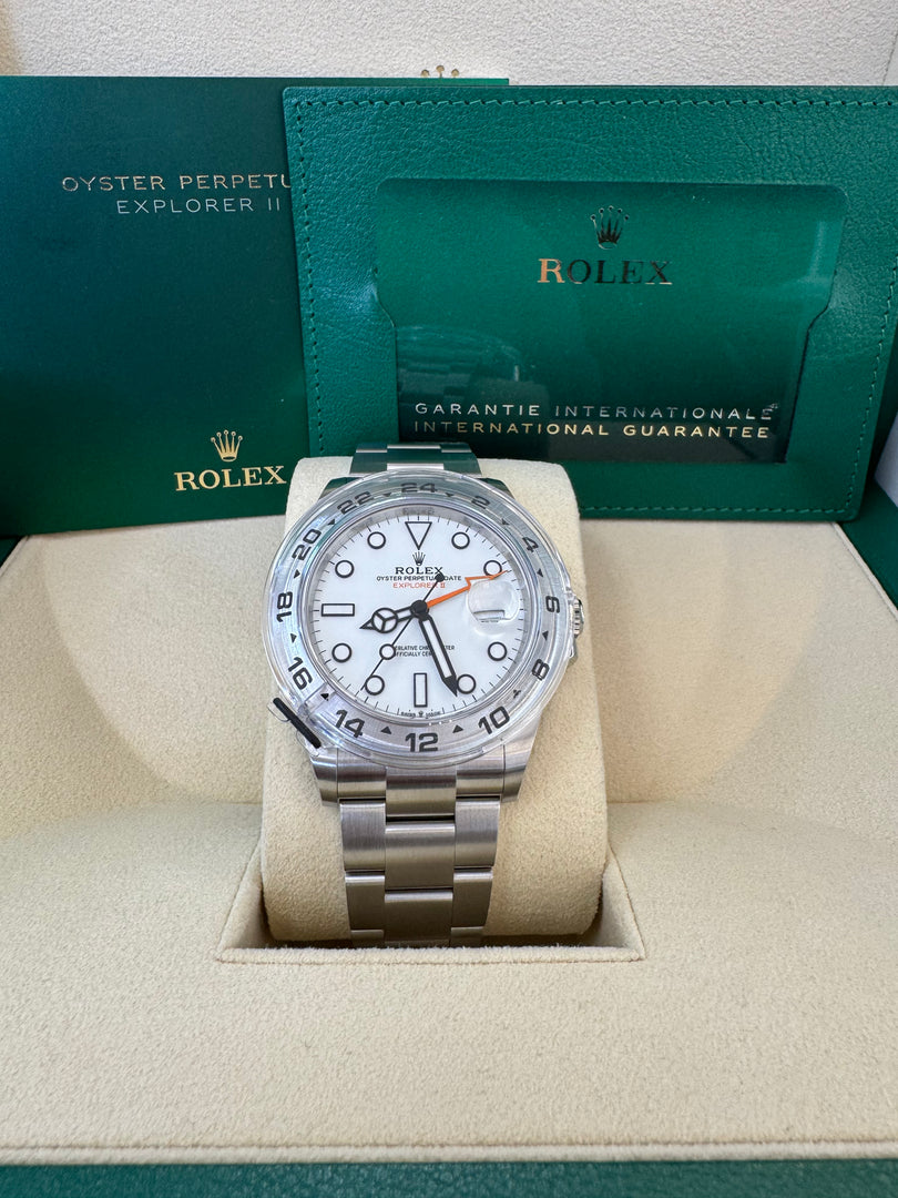 Rolex Explorer II 226570 2024 White Dial "Polar"