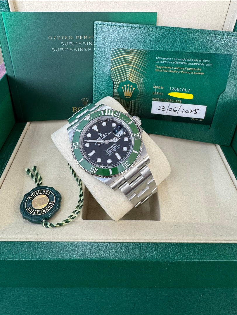 Rolex Submariner Date 41mm 126610LV "Kermit" 2025 MK2