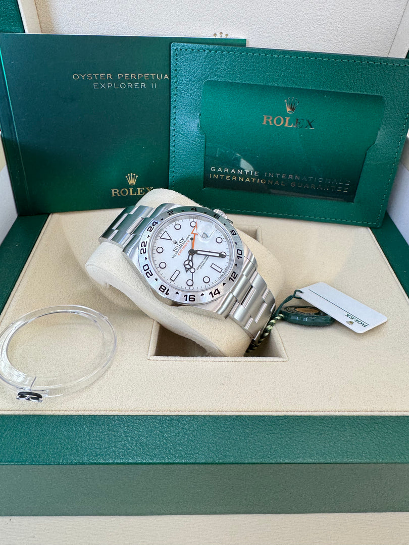 Rolex Explorer II 226570 2024 White Dial "Polar"