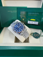 Load image into Gallery viewer, Rolex Datejust 41mm 126334 2025 Blue Index Dial Jubilee