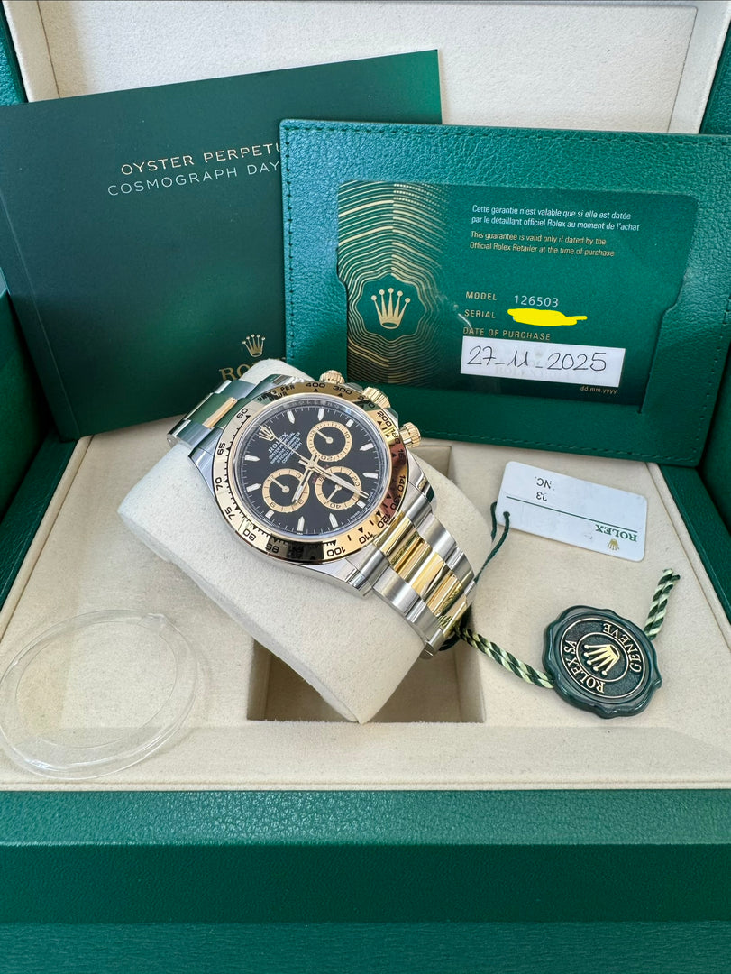 Rolex Daytona 126503 Black Dial 2025