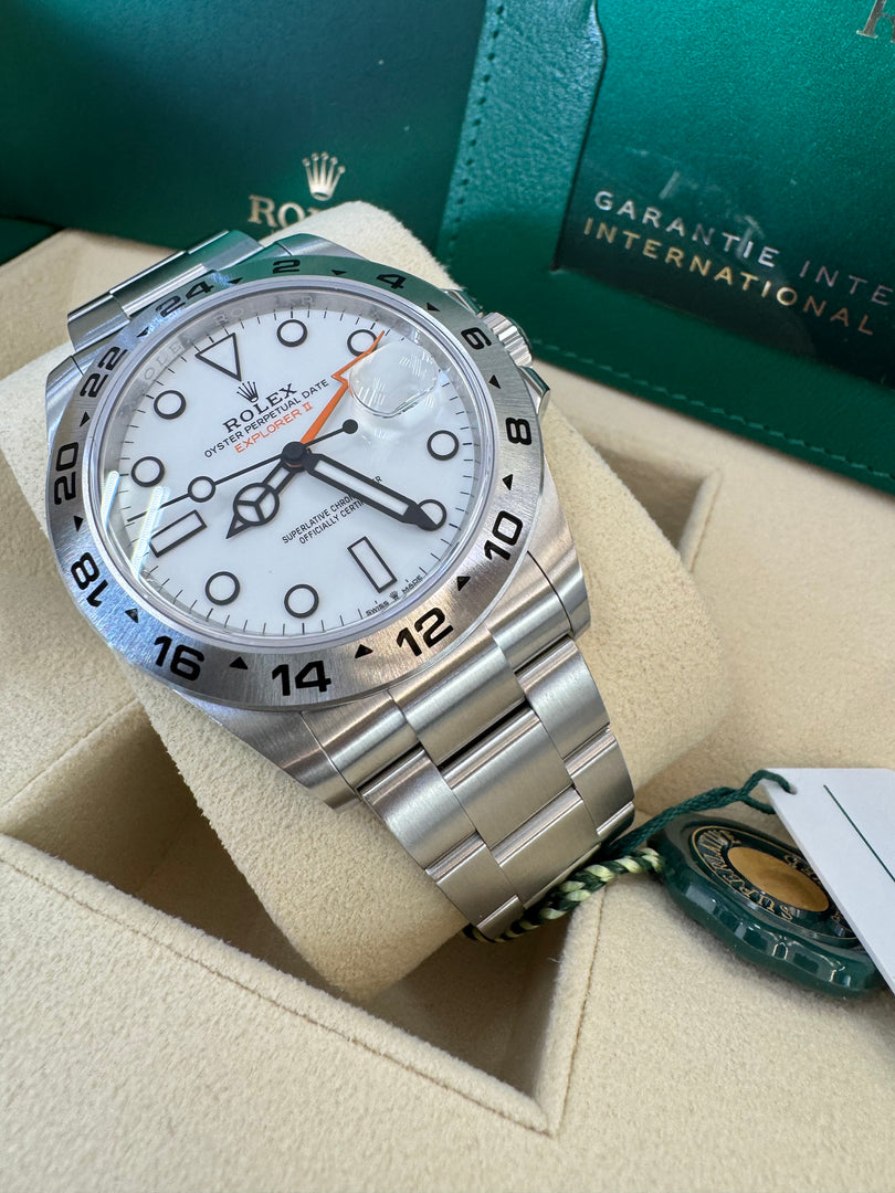 Rolex Explorer II 226570 2024 White Dial "Polar"