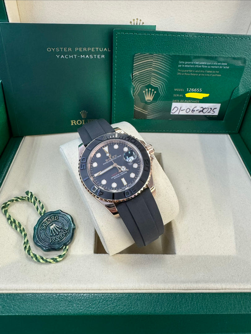 Rolex Yacht-Master 40mm 2025 126655 OysterFlex
