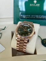 Load image into Gallery viewer, Rolex Day-Date 40 Olive Dial 228235 2025
