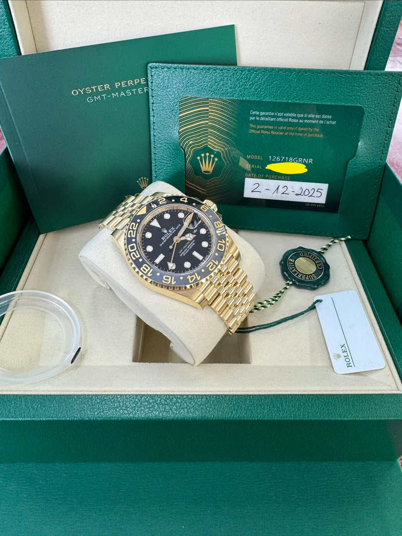Rolex GMT-Master II 2025 126718GRNR Jubilee