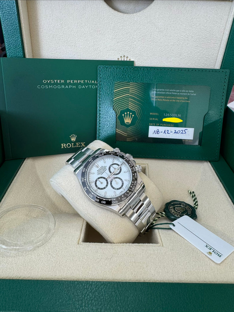 Rolex Daytona 126500LN 2025 "Panda" New Release