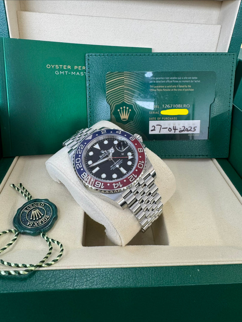 Rolex GMT-Master II "Pepsi" 2025 126710BLRO Jubilee