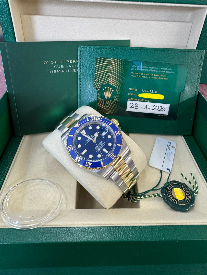 Rolex Submariner Date 41mm 126613LB 2026 "Bluesy"