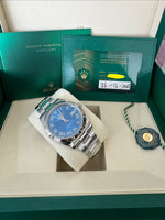 Load image into Gallery viewer, Rolex Datejust 41mm 126334 2025 Blue Roman Dial Oyster