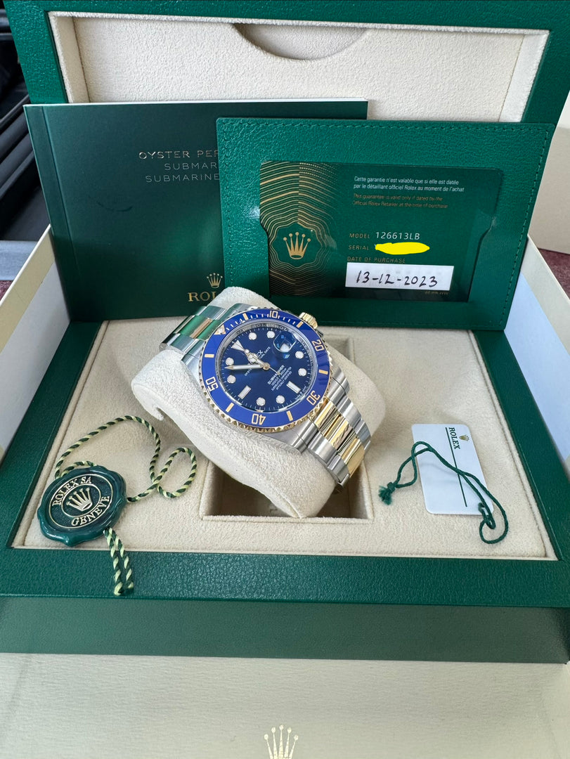Rolex Submariner Date 41mm 126613LB 2023 "Bluesy"