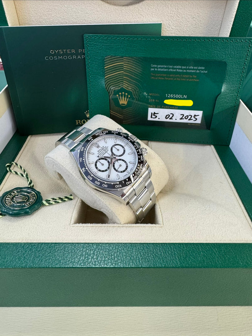 Rolex Daytona 126500LN 2025 "Panda" New Release