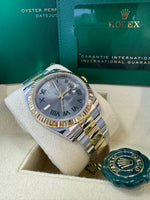 Load image into Gallery viewer, Rolex Datejust 41 Wimbeldon Dial 126333 2024 Oyster