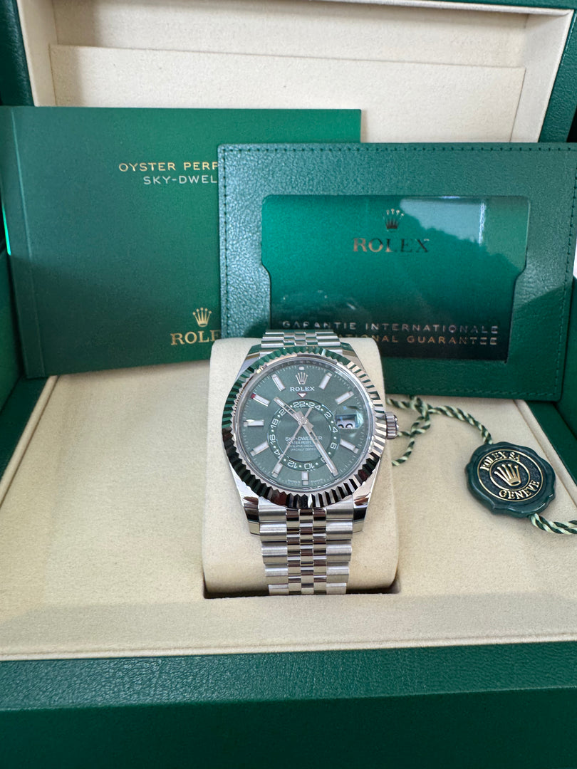 Rolex Sky-Dweller 336934 Mint Green Dial 2025 Jubilee