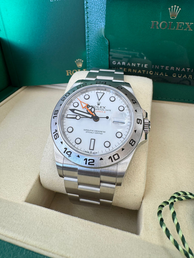 Rolex Explorer II 226570 2025 White Dial "Polar"