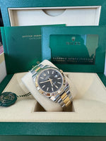 Load image into Gallery viewer, Rolex Datejust 41 Black Index Dial 126333 2024 Oyster