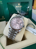 Load image into Gallery viewer, Rolex Datejust 36mm 126234 2024 Pink 6&amp;9 Diamond Dial Jubilee
