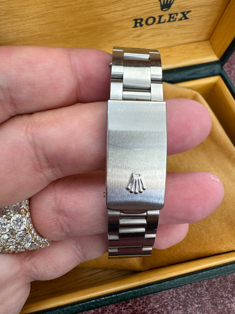 Rolex Oyster Perpetual 34mm 2000 Black Dial 15200