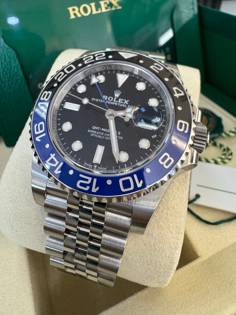 Rolex GMT-Master II "BatGirl" 2025 126710BLNR Jubilee