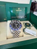 Load image into Gallery viewer, Rolex GMT-Master II &quot;BatGirl&quot; 2025 126710BLNR Jubilee
