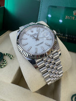 Load image into Gallery viewer, Rolex Datejust 41mm 126334 2025 White Index Dial Jubilee
