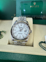 Load image into Gallery viewer, Rolex Datejust 41mm 126334 2025 White Index Dial Jubilee
