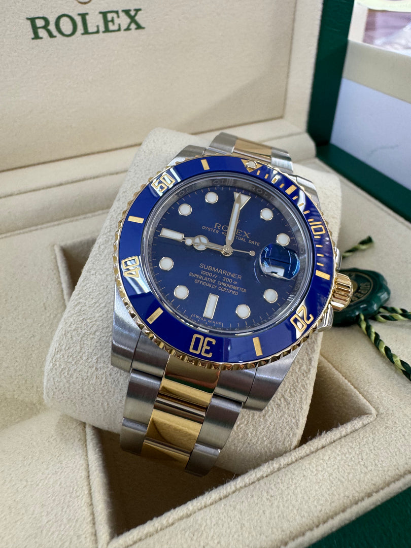 Rolex Submariner Date 40mm 116613LB 2016 "Bluesy"