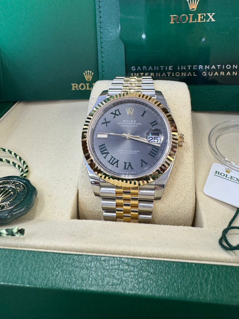 Rolex Datejust 41 Wimbeldon Dial 126333 2025 Jubilee