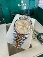Load image into Gallery viewer, Rolex Datejust 36mm 126233 2025 Champagne Diamond Dial
