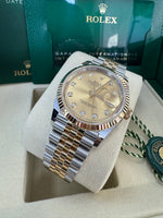 Load image into Gallery viewer, Rolex Datejust 36mm 126233 2025 Champagne Diamond Dial
