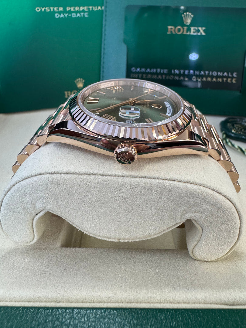Rolex Day-Date 40 Olive Dial 228235 2025