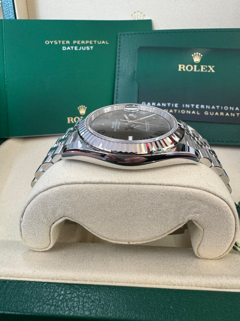 Rolex Datejust 41mm 126334 2025 Wimbeldon Dial Jubilee