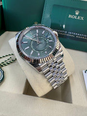 Rolex Sky-Dweller 336934 Mint Green Dial 2025 Jubilee