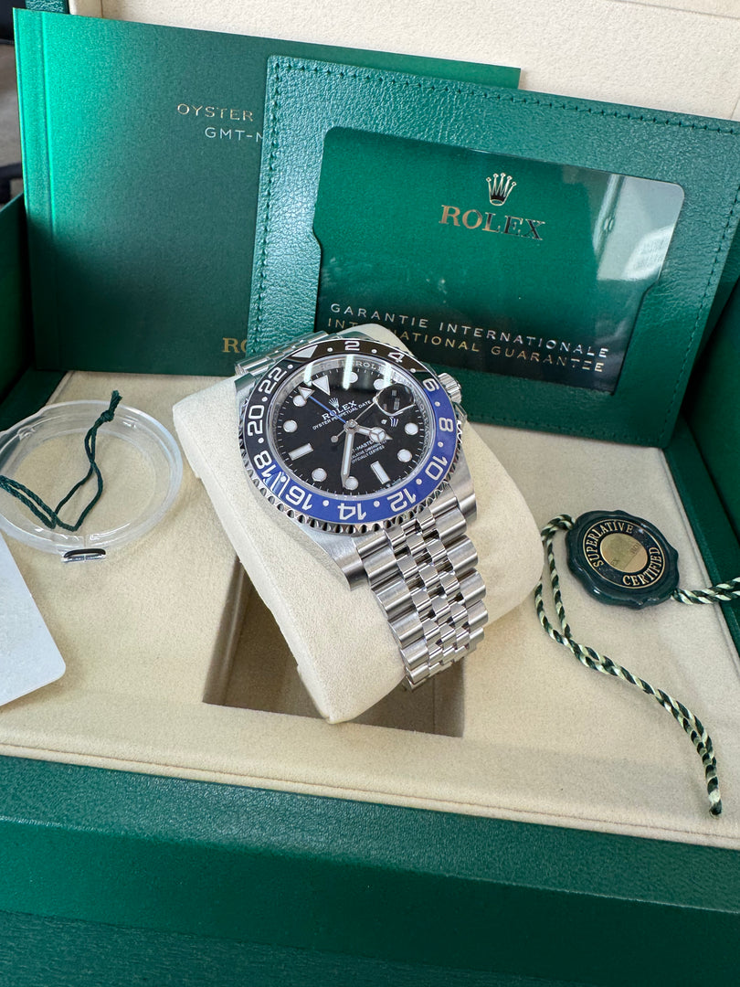 Rolex GMT-Master II "BatGirl" 2025 126710BLNR Jubilee