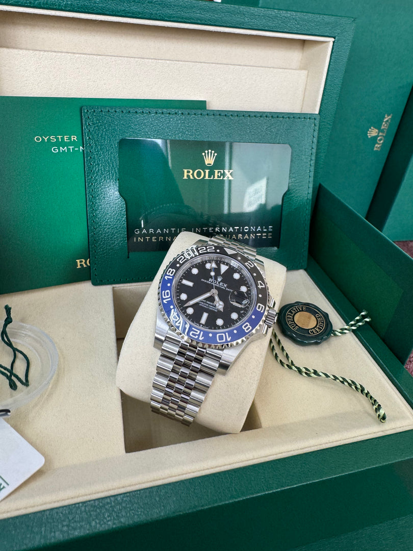 Rolex GMT-Master II "BatGirl" 2025 126710BLNR Jubilee