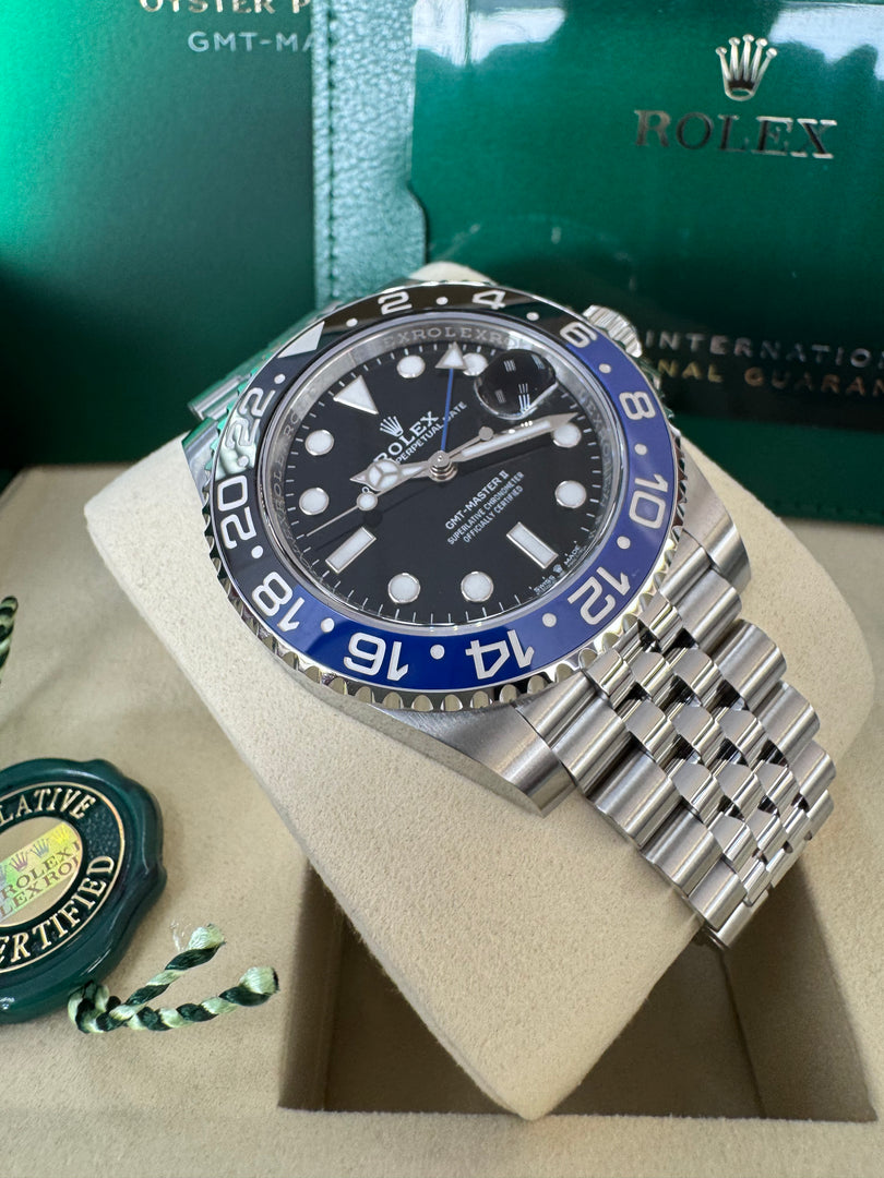 Rolex GMT-Master II "BatGirl" 2025 126710BLNR Jubilee